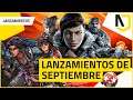 Los lanzamientos de VIDEOJUEGOS más esperados que llegarán en SEPTIEMBRE