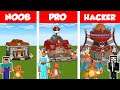 Minecraft NOOB vs PRO vs HACKER: POKEMON GYM HOUSE BUILD CHALLENGE in Minecraft / Animation