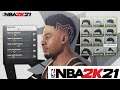 NBA2k21 NEXT GEN EVERY NEW HAIR STYLE AND FACE CREATIONS !!
