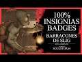 Oddworld | BARRACONES SLIG | INSIGNIAS/BADGES 100% | SLIG BARRACKS