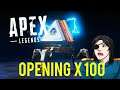 OPENING 100+ APEX LEGENDS PACKS BATTLEPASS SEASON 4 HEIRLOOM Kunai