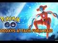Pokémon GO - Deoxys Attack Form Raid
