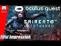 Sairento VR Untethered / Oculus Quest / First Impression / German / Deutsch / Spiele / Test