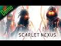 Scarlet Nexus Demo Action JRPG game tutorial and intro