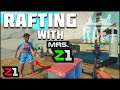 Setting Out on a NEW RAFT with Mrs Z1 ! Raft Multiplayer Ep. 1 | Z1 Gaming