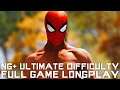 SPIDER-MAN NG+ ULTIMATE DIFFICULTY Longplay - FULL GAME (PS4 Pro) All Bosses & Ending New Game Plus