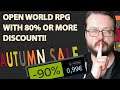 Steam Autumn Sale 2021 - 5 Open World RPG Games with 80% Discount or more!