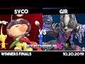 Syco (Olimar) vs Gir (Wolf) | Winners Finals | Synthwave X #6