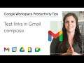 Testing links in Gmail