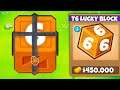 TIER 6 Tower LUCKY BLOCKS?! (Orange Lucky Blocks in BTD 6!)
