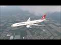 Turkish Airlines 777-300ER Emergency Water Landing in Indonesia