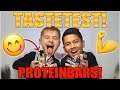 VI TESTER PROTEINBARS! m. Maxsa! - TASTE-TEST/BLINDSMAGNING