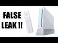 Wii Hacker Claims Recent Source Code Leak Is FAKE