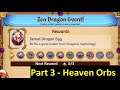 Zen Dragon Event Part 3 - Heaven Orbs and Tree Farm - Merge Dragons iOS Gameplay