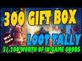 300 Holiday Ops Gift Boxes Tally | Short Version | $1,200+ Worth of Goodies
