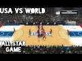 All-Star Game-USA Vs WORLD-Nba 2k21 My Career-With Commentary-LUKA, ZION, JA MORANT, TRAE YOUNG&MORE
