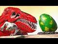 Baby Godzilla Roubando Ovos do Gigantesco Skull Crawler! Ark Survival Evolved - Dinossauro