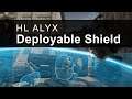 Courtyard Deployable Shield Demo - Half-Life Alyx Custom Map - No Commentary