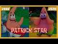 EVOLUTION OF PATRICK STAR IN GAMES (2000-2020)