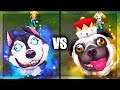 Fuzz Fizz vs Prestige Fuzz Fizz Skins Comparison (League of Legends)