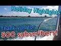 Holiday Highlights + We hit 500 subs! Thank you | Channel Update #3