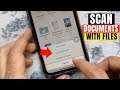 How to Scan Documents with Files App in iPhone
