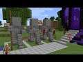 Minecraft Survival #21 - Estas Estátuas ficaram Incríveis na Frente do Portal