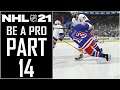 NHL 21 - Be A Pro Career - Walkthrough - Part 14 - "Slapshot, Get Hit, Score!"
