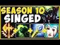 NO SKILL REQUIRED?? SEASON 10 CONQUEROR PERMASLOW SINGED IS 100% UNFAIR! League of Legends Gameplay