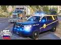 Police Tahoe Vs Speeding Semi Truck In GTA 5 Roleplay