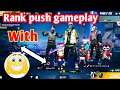 Rank Push Gameplay –  Garena Free Fire with pro player!!