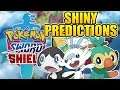 SHINY PREDICTIONS for Pokemon Sword and Shield