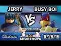 Short Hops 3 - Jerry (Marth, Fox) Vs. Busy Boi (Falco) - Smash Melee Winners Semis