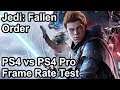 Star Wars Jedi: Fallen Order PS4 Pro vs PS4 Frame Rate Comparison