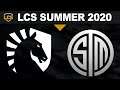 TL vs TSM - LCS 2020 Summer Split Week 9 Day 3 - Liquid vs Team SoloMid