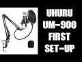Uhuru UM-900 Pro USB Microphone First Set-Up