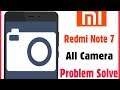 Xiaomi Redmi Note 7 Camera All Error Issue Problem Solve