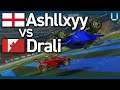 Ashllxyy vs Drali | ft. Markydooda | 1v1 Rocket League Showmatch