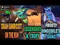 Crash Bandicoot: On The Run - LEGENDARY N. TROPY Skin! How To Defeat Mission FROSTY DINGODILE'S GANG