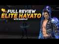 Elite Hayato Full Review With Gameplay 😵🔥 मजाक है क्या ? 😤 Garena Free Fire - Gaming Aura