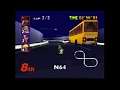 (Epilepsy Warning) Mario Kart 64 Lightning Bolt Flashing Alteration on Virtual Console