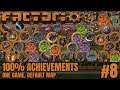 Factorio 100% Achievements | Default Map | #8 Blue Science & Robots!