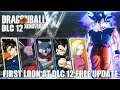 FIRST LOOK DLC 12 FREE UPDATE! HERO VOTE & MORE IN DRAGON BALL XENOVERSE 2