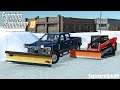 First Snow On 2020! | Plowing Commercial Lots | 2020 F250 Lariat | Kubota Skidsteer | FS 19