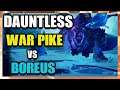 How I solo Lesser Boreus using War Pike - Dauntless