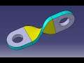 How to create a mechanical part using CATIA Part Design and Generative Shape Design 67