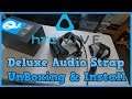 HTC Vive Deluxe Audio Strap - UnBoxing & Installation