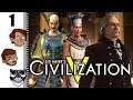 Let's Play Sid Meier's Civilization V Multiplayer Part 1 - Can I Finally Finish One Full 4X Match?
