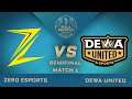 (LOKAPALA) ZERO ESPORTS VS DEWA UNITED - Semifinal 2 Match 1 Piala Presiden Esports 2021