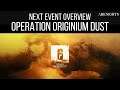 NEXT EVENT OVERVIEW, Operation Originium Dust | Arknights